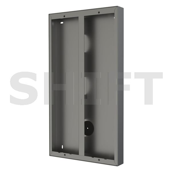 Box povrchový S842/AL SUPRA, 8 modulů (2 sloupce, 4 řady)