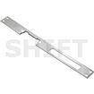 Lišta k zámkům "G/INOX" dlouhá, nerezová