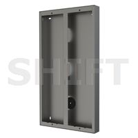 Box povrchový S842/AL SUPRA, 8 modulů (2 sloupce, 4 řady)