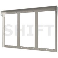 Stříška S723/AL SUPRA, 2x3 moduly (3 sloupce, 2 řady)