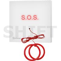 Poplachové táhlo TA/KSLBM pro bezbariérové WC