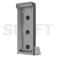Box povrchový se stříškou S873/AL SUPRA, 3 moduly