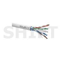 Kabel c.6, FTP PVC, SOLARIX, cívka 500m