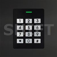 Čtečka NX3000/CODEPROX-N BLACK, NEXA INOX černá, RFID a klávesnice