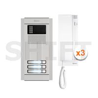 Audio kit 3 tlačítka N4130/T-500, 4+n