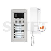 Audio kit 6 tlačítek N4160/T-500, 4+n