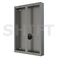 Box povrchový S832/AL SUPRA, 6 modulů (2 sloupce, 3 řady)