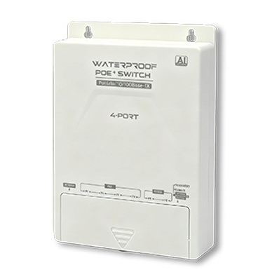 Switch SW-704E venkovní PoE, 4 porty 10/100 Mbps