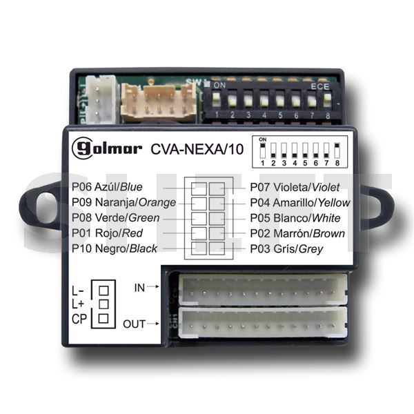 Převodník CVA-NEXA-10, pro 10 externích tlačítek k NEXA