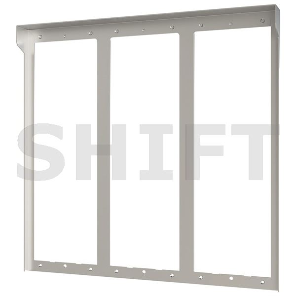 Stříška S733/AL SUPRA, 3x3 moduly (3 sloupce, 3 řady)