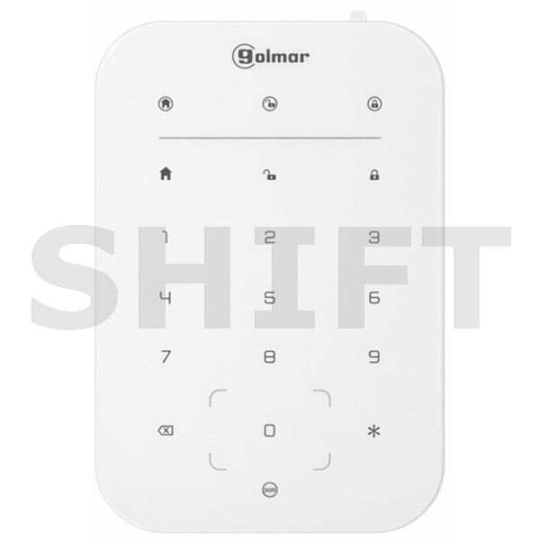 Klávesnice KP-810W bezdrátová pro GOLMARSAFE