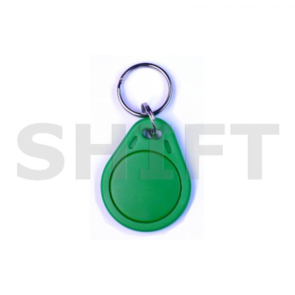 Bezkontaktní čip RFID, zelený