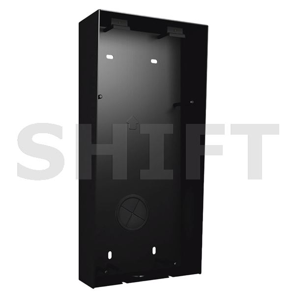Instalační box S7165 SE BLACK pro tabla 6502 a 6507 ve verzi SE (instalace na povrch černá)