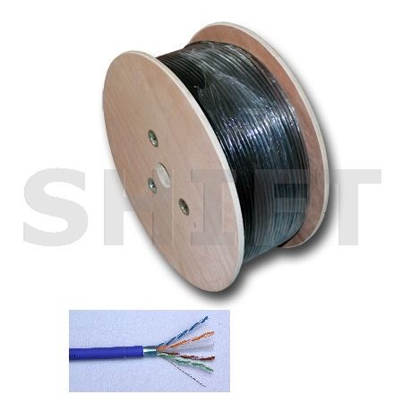 Kabel c.6, FTP LSZH, LEXI, cívka 500m