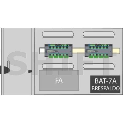 Kovový box GM-PSIPOP-M, střední, pro 2 řídící a 2 rozšiřující moduly