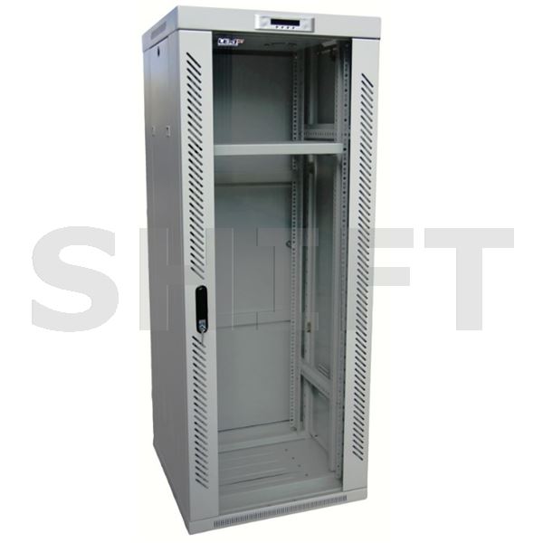 Rozvaděč 42U stojanový 600x600, 2x ventilátor, dig. termostat s displejem