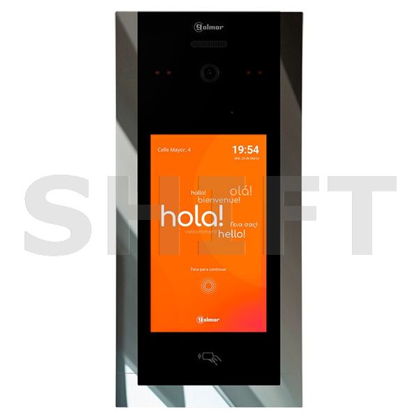 Vstupní panel dotykový INOX 6507/G2+ nerez, G2+, Mifare čtečka