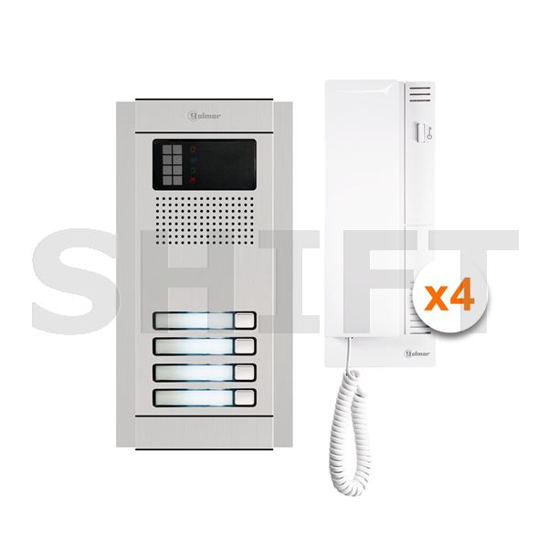 Audio kit 4 tlačítka N4140/T-500, 4+n