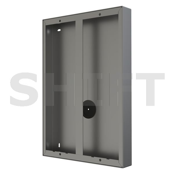 Box povrchový S832/AL SUPRA, 6 modulů (2 sloupce, 3 řady)