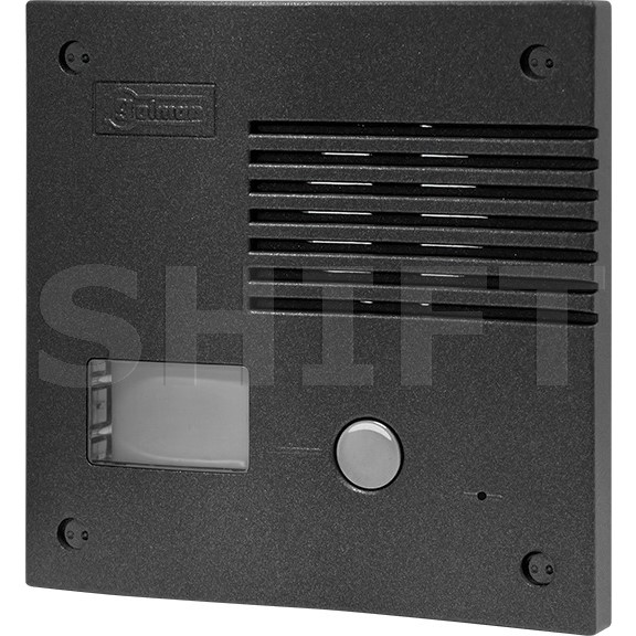 Panel audio PE-295/1 GRF, 1 tlačítko, 4+n, grafit