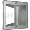 Box na povrch 45° N911/AL, pro 1 modul NEXA Aluminium