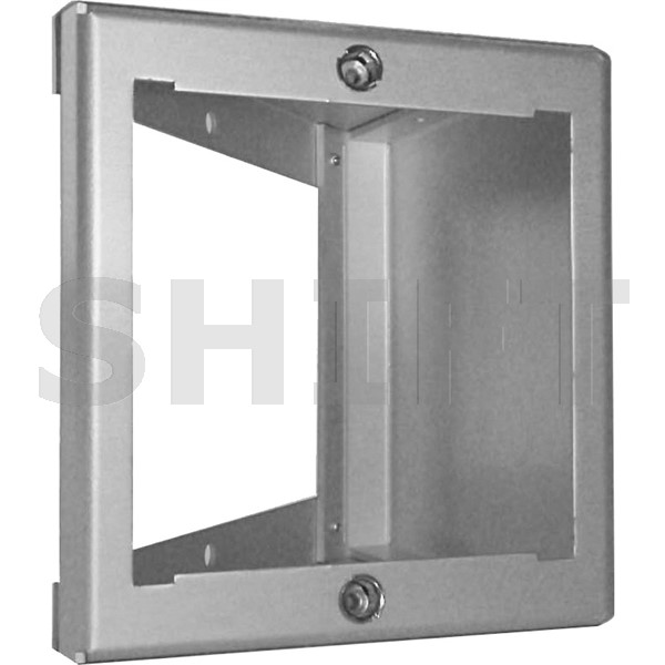 Box na povrch 45° N911/AL, pro 1 modul NEXA Aluminium