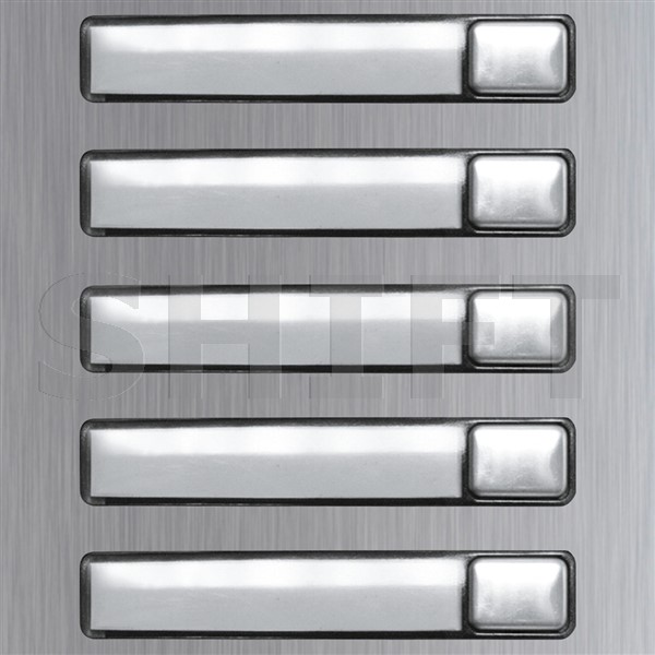 Modul jednořadý NX3150, 5 tlačítek